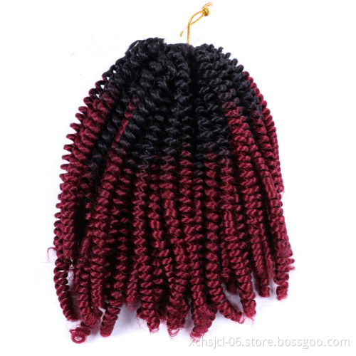 Spring Twist Braiding Hair Crochet Braids Synthetic Hair Extensions